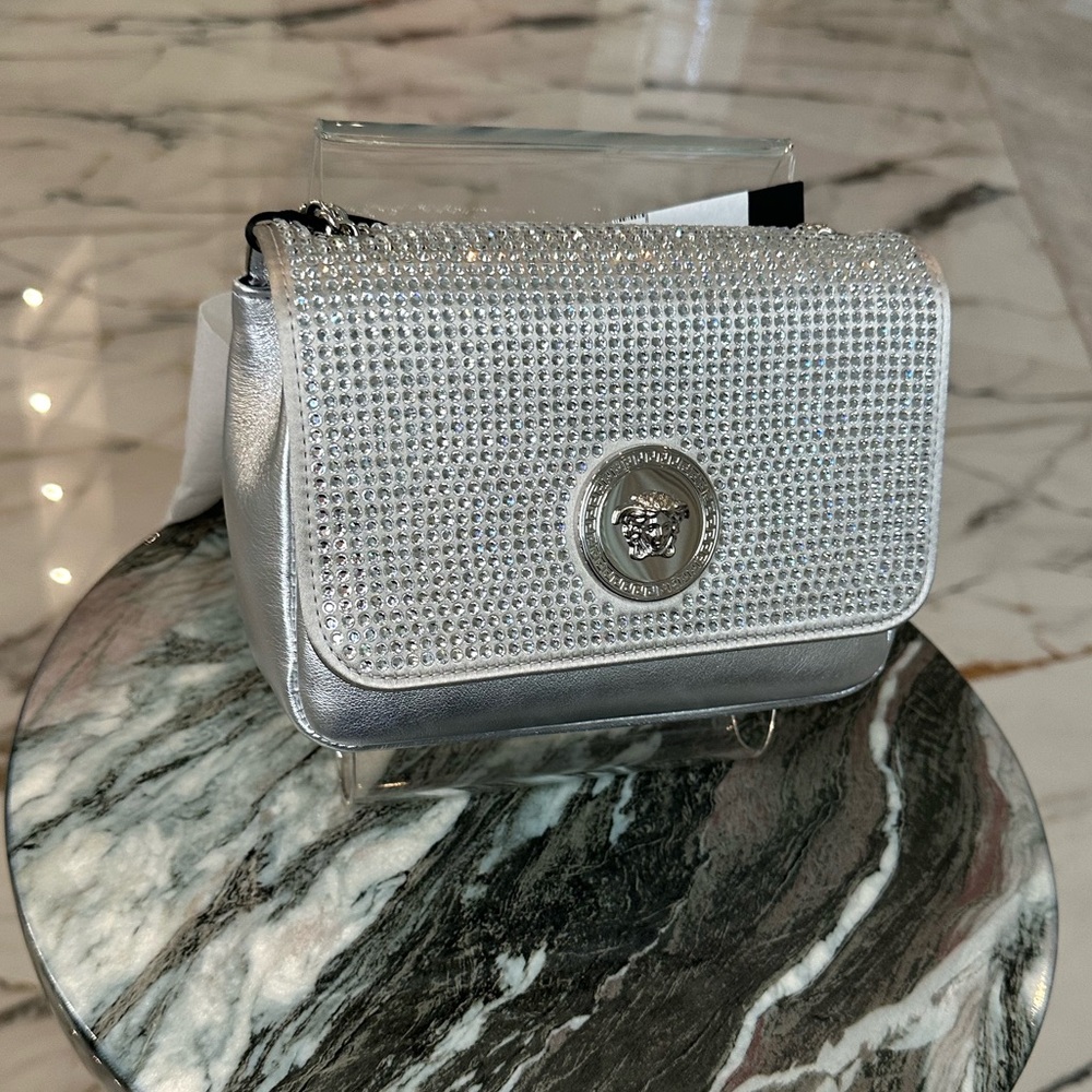NWT Versace La Medusa Crystal Mini Bag - Picture 6 of 8